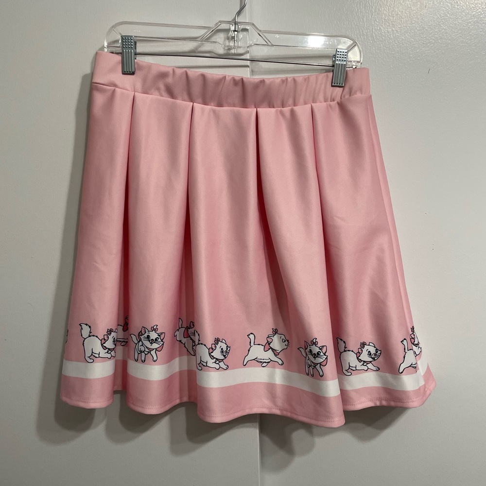 Hot topic Disney Aristocats Marie Pink Skirt